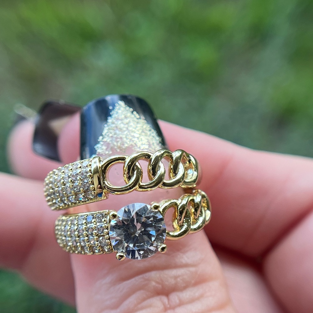 Engagement Ring Set Size 8